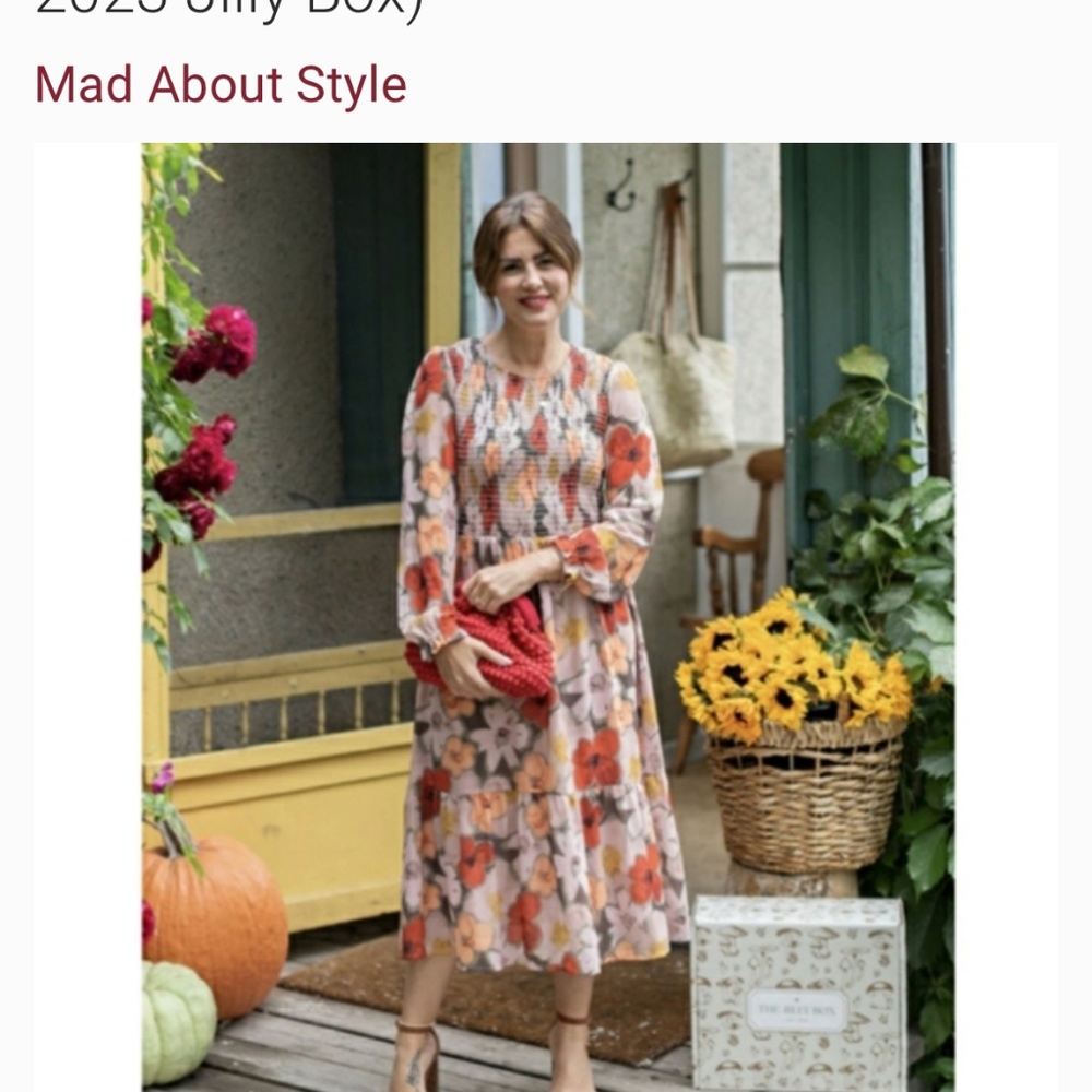 Mad about Style & Jilly Box Pink Floral Dreas